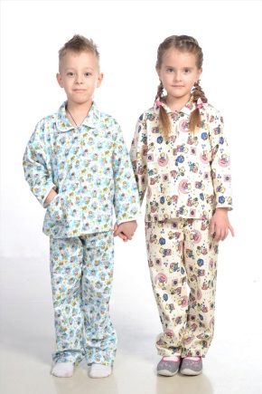 Dětská flanelová pyžama