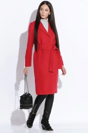 معطف المرأة الأحمر - لشخصية مشرقة!