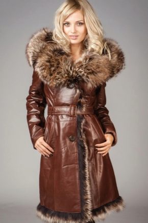 Дамски кожени палта