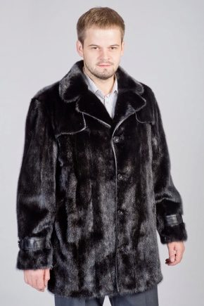 Men's mink coats
