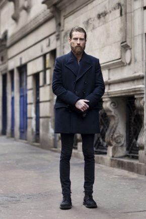 Fashionable men's semi-boots