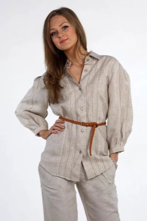 Women's clothing from flax