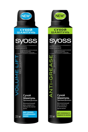 Syoss dry shampoo
