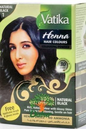 Black henna for hair