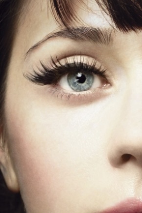 Sparse eyelash extension effect