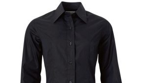 Черна риза за жени и мъже (148 снимки) \ t