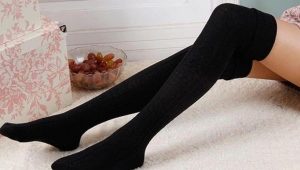 What can I wear with black knee-highs?