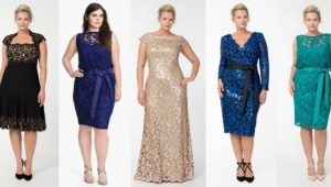 Krásné a elegantní večerní šaty pro obézní ženy