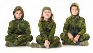 Camouflagepak voor kinderen