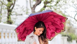 Velký deštník - spása z deště a větru