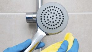 How to clean the shower stall from lime scale at home?
