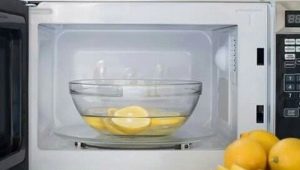 Как да почистите микровълновата фурна с лимон?