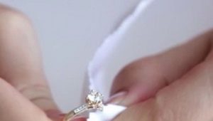 How to clean white gold with diamonds at home?