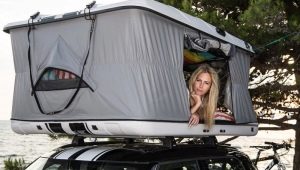 How to choose a tent on the roof of the car?