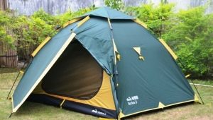 Tents Tramp: features and variety of models