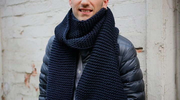 Foulard tricoté pour homme