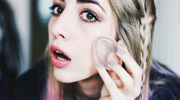 Esponja de silicona para maquillaje