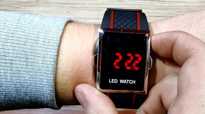 Wrist LED-klocka