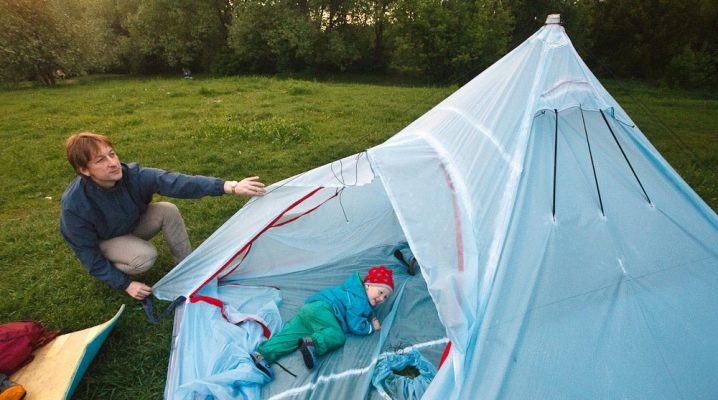 How to make a tent with your own hands?
