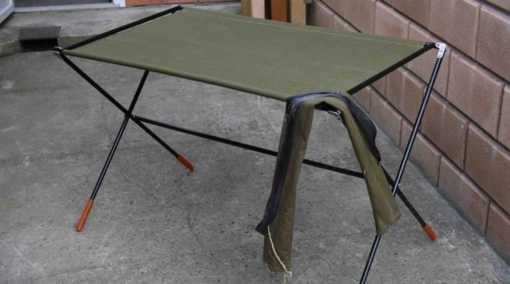 How to make a folding picnic table with your own hands?
