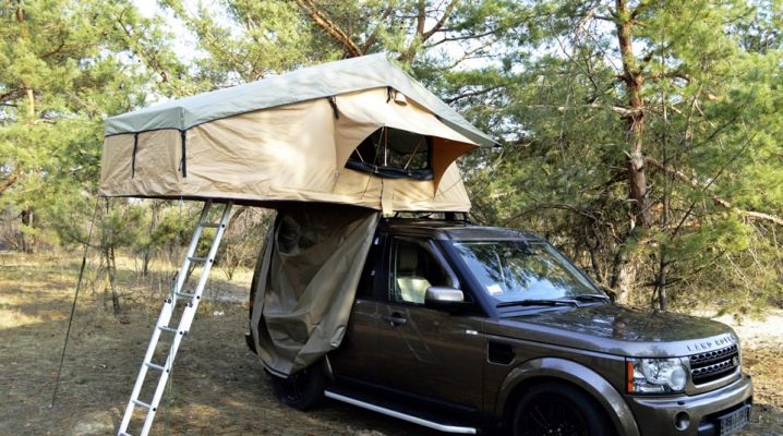 אוהל על גג המכונית לעשות את זה בעצמך: מטרת ותכונות הייצור