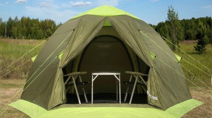 Tents Lotus: features and best models