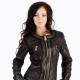 With what to wear a leather jacket - fashionable images