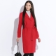 Červený dámský kabát - pro jasnou osobnost!