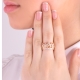 Zlatý prsten v podobě korunky