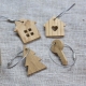 سلسلة المفاتيح المصنوعة من الخشب