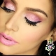 Make-up s růžovými stíny