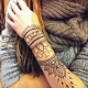 Henna modele de încheietura mâinii