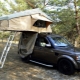 Az autó tetőjén található sátor csináld magad: a gyártás célja és jellemzői