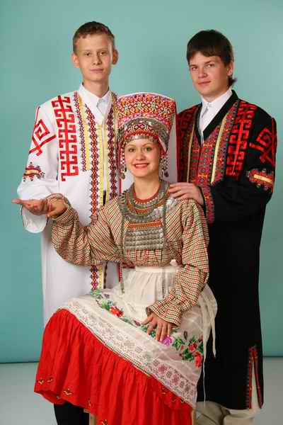 Chuvash national costume (57 photos): female modern models, Chuvash ...