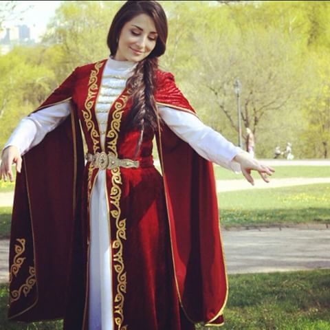 Ossetian national costume (29 photos): female and male for Ossetians ...